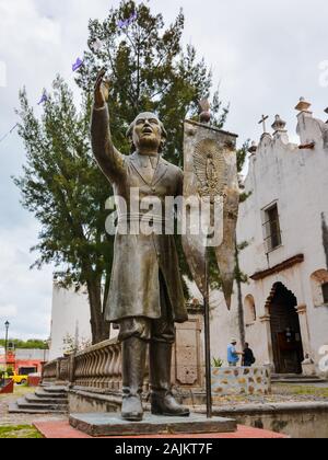 Statue von Don Miguel Hidalgo y Costilla, einem Mexikanischen römisch-katholischer Priester und ein Führer der Mexikanischen Krieg für die Unabhängigkeit. Stockfoto