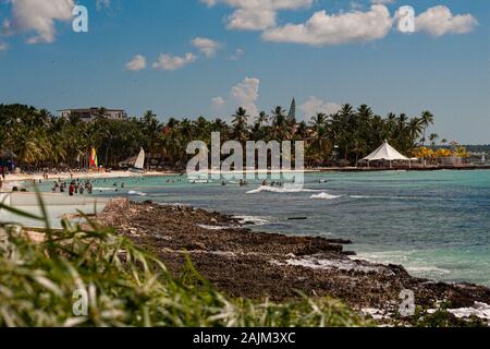 Ansicht des Dominicus Küste 3. Stockfoto