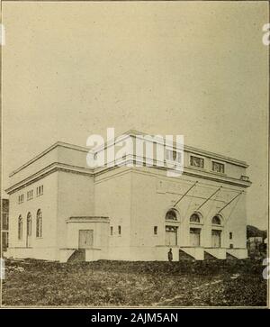 Amtliche Führer zu den Lewis und Clark Centennial Exhibition, Portland, Oregon, 1. Juni bis 15. Oktober 1905. . -^ "S^% MiningBuilding MachineryBuilding abwechslungsreiche Industrien BuildingAgricultural Buildingace Haupteingang ace. AUDITORIUM ODER FESTSAAL Stockfoto