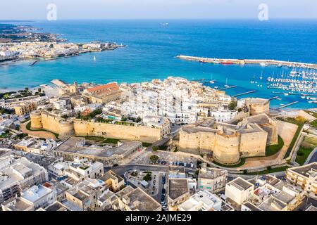 Castello Aragonese, Otranto, Apulien, Italien Stockfoto