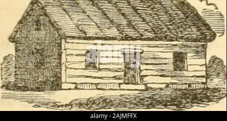Die Geschichte von Haverhill, Massachusetts: Von der ersten Siedlung, in 1640, in das Jahr 1860. hat in der Nähe der Grabstätte stand, und zu anderen Zeiten sie Zweifel - in privaten Häusern weniger montiert. Die Bevölkerung hatte jetzt sonumerous geworden, es wurde beschlossen, ein Haus für den Gottesdienst zu bauen und an theMarch treffen, 1 G 48, es wurde abgestimmt, dass Haus der Begegnung standon der unteren knowle am unteren Ende der Mühle viel. Was war dann die Mühle Viel genannt, war der Boden jetzt besetzt und byPentucket Linwood Friedhöfe. Das Haus wurde errichtet und finishedin im folgenden Herbst. Es Zwanzig - sechs Fuß Ich Stockfoto