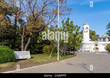 Konak, Izmir/Türkei - 22.11.2019 - Kulturpark und Ausstellungszentrum. Öffentlicher Park mit dem Namen Kültürpark (übersetzter Kulturpark). Stockfoto