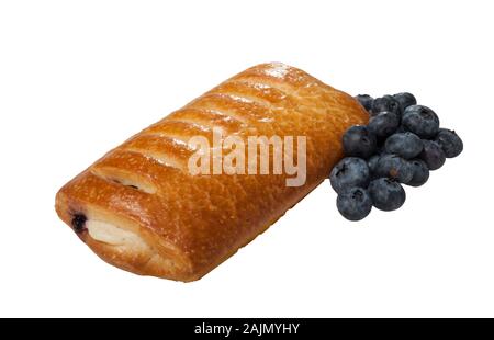 Blueberry Käse Dänisch Stockfoto