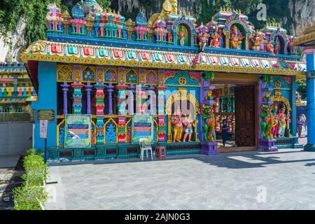 Hindu Tempel Batu Höhlen Malaysia Stockfoto