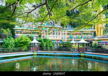 Hindu Tempel Batu Höhlen Malaysia Stockfoto