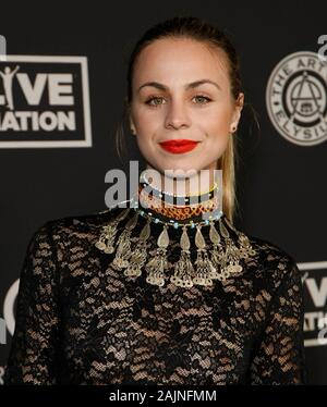 Los Angeles, USA. 04 Jan, 2020. LOS ANGELES, Kalifornien - Januar 04: Aleksa Mara besucht die Kunst des 13. jährlichen Feier des Elysium - der Himmel im Hollywood Palladium am 04 Januar, 2020 in Los Angeles, Kalifornien. Credit: MediaPunch Inc/Alamy leben Nachrichten Stockfoto