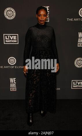 Los Angeles, USA. 04 Jan, 2020. LOS ANGELES, Kalifornien - Januar 04: Novi Braun besucht die Kunst des 13. jährlichen Feier des Elysium - der Himmel im Hollywood Palladium am 04 Januar, 2020 in Los Angeles, Kalifornien. Credit: MediaPunch Inc/Alamy leben Nachrichten Stockfoto