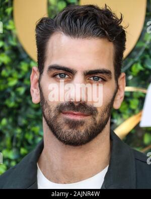 Beverly Hills, USA. 04 Jan, 2020. BEVERLY HILLS, LOS ANGELES, Kalifornien, USA - Januar 04: nyle DiMarco kommt an der 7. jährlichen Gold erfüllt die Goldenen Ereignis am Virginia Robinson Gärten und Immobilien am 4. Januar statt, 2020 in Beverly Hills, Los Angeles, Kalifornien, USA. (Foto von Xavier Collin/Image Press Agency) Quelle: Bild Presse Agentur/Alamy leben Nachrichten Stockfoto