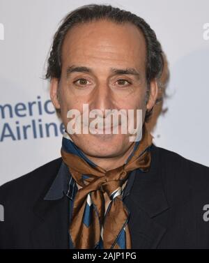 Beverly Hills, USA. 04 Jan, 2020. Alexandre Desplat kommt an der BAFTA-Los Angeles Tea Party statt im Four Seasons Hotel Los Angeles, Beverly Hills, CA am Samstag, 4. Januar 2020. (Foto durch Sthanlee B. Credit: Sipa USA/Alamy leben Nachrichten Stockfoto