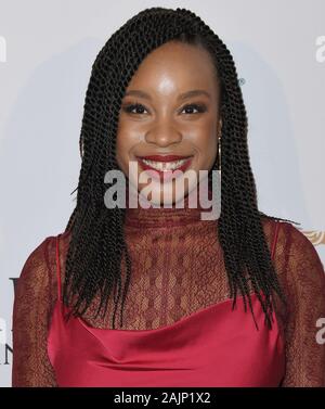 Beverly Hills, USA. 04 Jan, 2020. Chukwu Chinonye kommt an der BAFTA-Los Angeles Tea Party statt im Four Seasons Hotel Los Angeles, Beverly Hills, CA am Samstag, 4. Januar 2020. (Foto durch Sthanlee B. Credit: Sipa USA/Alamy leben Nachrichten Stockfoto