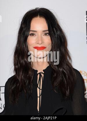 Los Angeles, CA. Am 4. Januar, 2020. Abigail Spencer in der Ankunftshalle für BAFTA-Tea Party, Four Seasons Hotel Los Angeles, Los Angeles, CA 4. Januar 2020. Credit: Elizabeth Goodenough/Everett Collection/Alamy leben Nachrichten Stockfoto