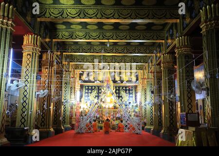 Chiang Mai Wat Phan Ohn Stockfoto