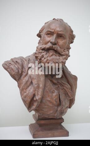 Charles Gounod (1818-1893). Spielzeit et Ami du sculpteur. Skulptur de Jean Baptiste (Jean-Baptiste) Carpeaux (1827-1875), terre cuite, 1873. Musee Stockfoto