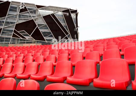 Im Auditorium von Juan José Arreola Öffentliche Bibliothek. Guadalajara, Jalisco. Mexiko Stockfoto