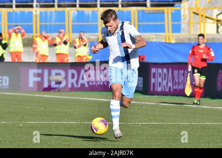 Brescia, Italien. 5 Jan, 2020. immobile lazioduring Brescia vs Lazio, italienische Fußball Serie A Männer Meisterschaft in Brescia, Italien, 05. Januar 2020 - LPS/Alessio Tarpini Credit: Alessio Tarpini/LPS/ZUMA Draht/Alamy leben Nachrichten Stockfoto