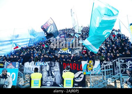 Brescia, Italien. 5 Jan, 2020. Fans lazioduring Brescia vs Lazio, italienische Fußball Serie A Männer Meisterschaft in Brescia, Italien, 05. Januar 2020 - LPS/Alessio Tarpini Credit: Alessio Tarpini/LPS/ZUMA Draht/Alamy leben Nachrichten Stockfoto