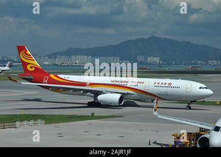 HONGKONG AIRLINES AIRBUS A330-300. Stockfoto