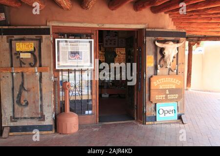 Rattlesnake Museum, Altstadt, Albuquerque, New Mexico, USA Stockfoto