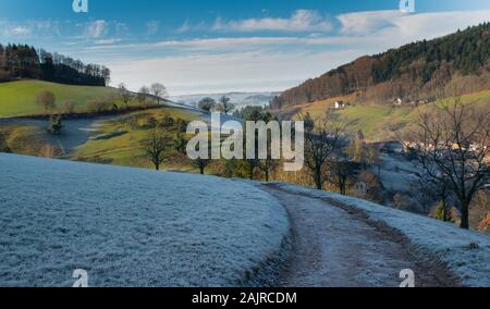 In den Höhen von Freiamt im Schwarzwald in Deutschland Stockfoto