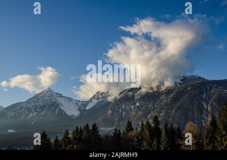 Reith im Alpbachtal ist eine Gemeinde im Bezirk Kufstein im Bundesland Tyrol im Alpbachtal. Stockfoto