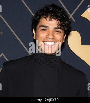 Los Angeles, CA, USA - Jan 04, 2020: Johnathan Nieves besucht die Showtime Golden Globe Nominierungen Feier im Sunset Tower Hotel Stockfoto