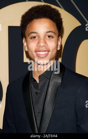 West Hollywood, USA. 04 Jan, 2020. Joshua Kaleb Johnson an der Showtime Golden Globe Nominierungen Feier im Sunset Tower Hotel am 4. Januar 2020 in West Hollywood, Kalifornien. Credit: Geisler-Fotopress GmbH/Alamy leben Nachrichten Stockfoto