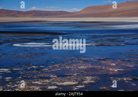 Salar de Tara Salt Lake Stockfoto