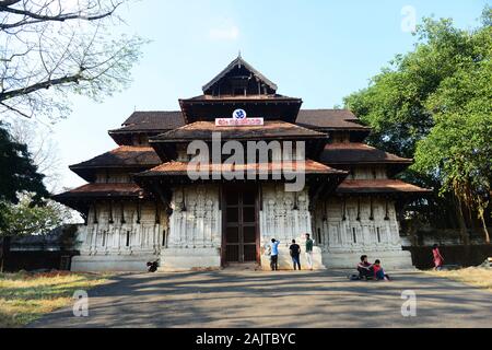 Vadakkunnathan Tempel in Thrissur, Indien. Stockfoto