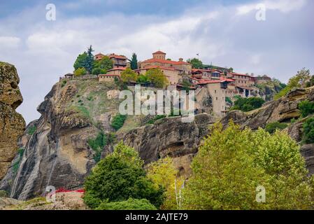 Kloster tolles Wort meteoron, der größten orthodoxen Kloster in Meteora, Griechenland Stockfoto