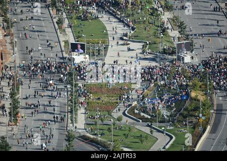 Marche pour le climatit de Montréal // Montreal Klima März, September 2019 Stockfoto