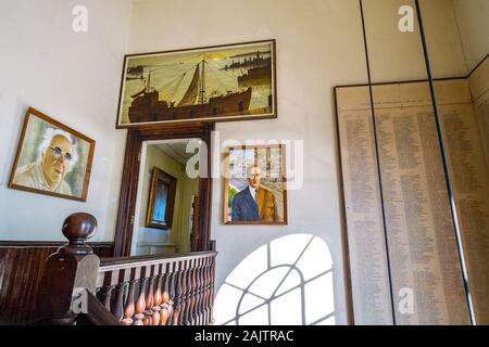 Interieur von Gloucester City Hall, Gloucester, Massachusetts, USA Stockfoto