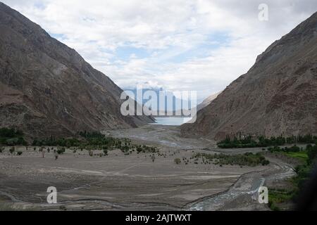 Kaschmir Region von Pakistan genommen im August 2019 Stockfoto