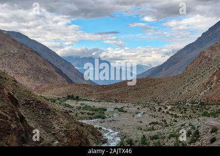 Kaschmir Region von Pakistan genommen im August 2019 Stockfoto