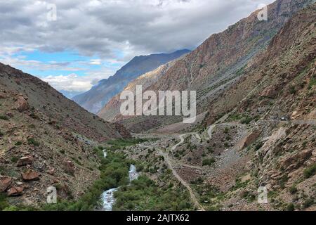 Kaschmir Region von Pakistan genommen im August 2019 Stockfoto