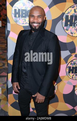 Los Angeles, Kalifornien, USA. 05 Jan, 2020. Desmond Simpson bei HBO Offizielle Golden Globe Awards nach Partei hielt im Beverly Hilton Hotel am Januar 05, 2020 in Beverly Hills, Kalifornien, USA. (Foto durch Kunst Garcia/Sipa USA) Credit: Sipa USA/Alamy leben Nachrichten Stockfoto