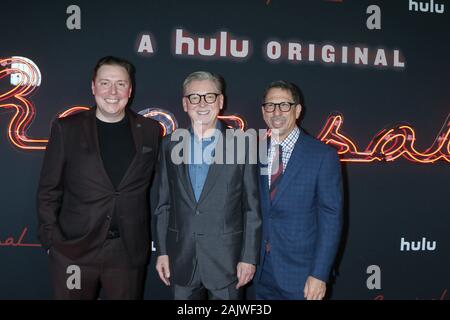 'Vergeltungsmaßnahmen' Saison 1 Premiere ArcLight Hollywood am 5. Dezember 2019 in Los Angeles, CA Mit: Josh Corbin, Warren Littlefield, Barry Jossen Wo: Los Angeles, Kalifornien, Vereinigte Staaten, wenn: 06 Dez 2019 Credit: Nicky Nelson/WENN.com Stockfoto