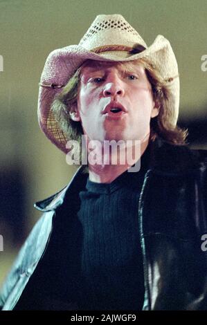 Mantova Italien, 31/05/1997 Festivalbar an der Piazza Sordello: Bon Jovi Stockfoto