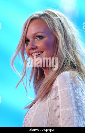 Verona Italien 18/09/2004 Festivalbar: Emma Bunton während des Konzerts in der Arena Stockfoto