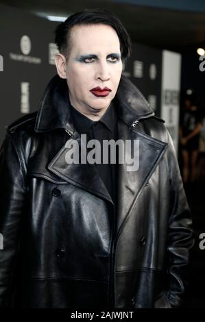 Marilyn Manson auf der 13. Art of Elysium Feier "Himmel" im Hollywood Palladium. Los Angeles, Januar 4, 2020 | Verwendung weltweit Stockfoto