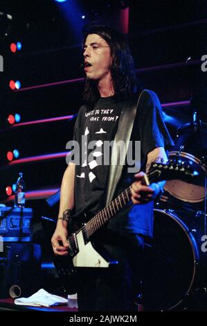 San Colombano al Lambro (Pavia) 27.10.1995, Live Konzert der Foo Fighters am Canguro Stockfoto