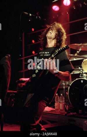 San Colombano al Lambro (Pavia) 27.10.1995, Live Konzert der Foo Fighters am Canguro Stockfoto