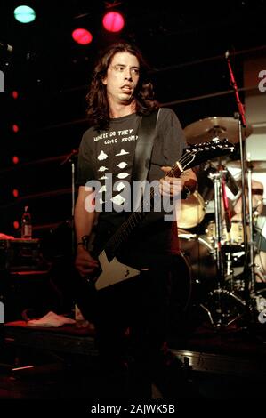 San Colombano al Lambro (Pavia) 27.10.1995, Live Konzert der Foo Fighters am Canguro Stockfoto