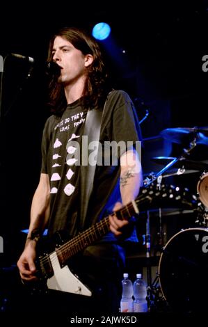 San Colombano al Lambro (Pavia) 27.10.1995, Live Konzert der Foo Fighters am Canguro Stockfoto