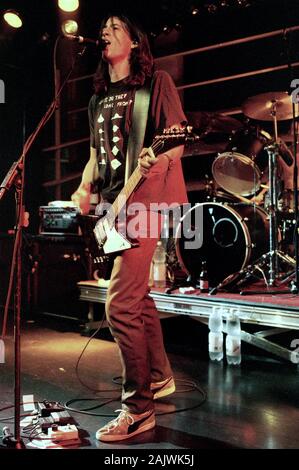 San Colombano al Lambro (Pavia) 27.10.1995, Live Konzert der Foo Fighters am Canguro Stockfoto