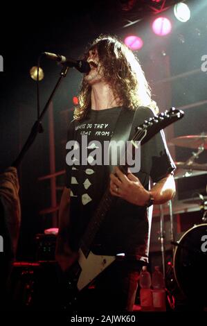 San Colombano al Lambro (Pavia) 27.10.1995, Live Konzert der Foo Fighters am Canguro Stockfoto