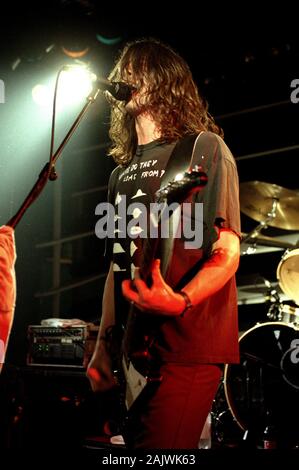 San Colombano al Lambro (Pavia) 27.10.1995, Live Konzert der Foo Fighters am Canguro Stockfoto