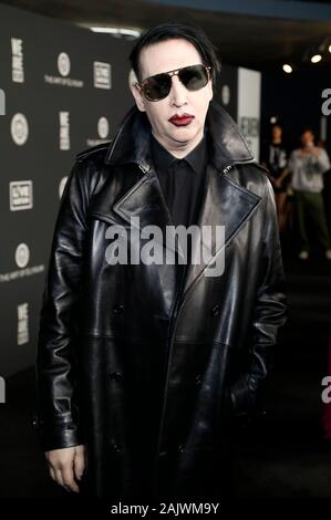 Marilyn Manson auf der 13. Art of Elysium Feier "Himmel" im Hollywood Palladium. Los Angeles, Januar 4, 2020 | Verwendung weltweit Stockfoto