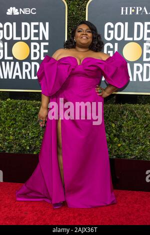 Da'Weinstock Freude Randolph nimmt an der 77. jährlichen Golden Globe Awards, Golden Globes, im Beverly Hilton Hotel in Beverly Hills, Los Angeles, USA, am 05. Januar 2020. | Verwendung weltweit Stockfoto