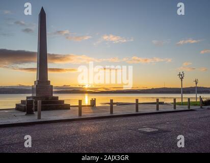 Helensburgh direkt am Meer Stockfoto