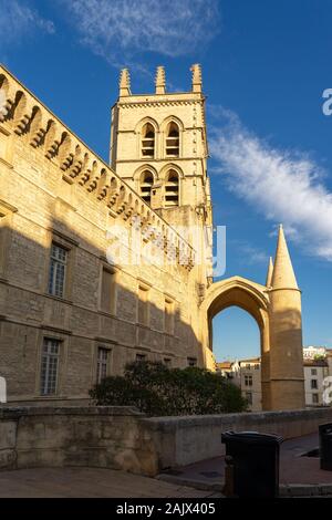 Kathedrale von Saint Peter Pierre in Montpellier, Frankreich Stockfoto